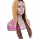 Ombre Front Lace wig – Honey Blonde 27