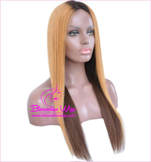 Ombre Front Lace wig – Honey Blonde 27