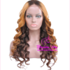 Ombre Front Lace wig – 27 honey blonde – curls