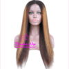 Ombre Front Lace wig – 27 Honey Blonde Yaki