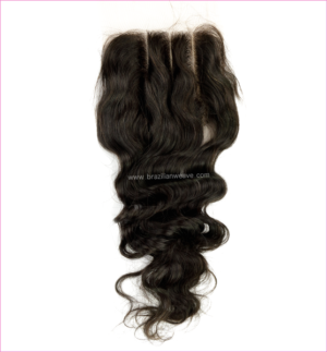 Brazilian 3 way Parting Closure - Body Wave