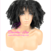 Front Lace Wig - Brazilian Kinky Curl