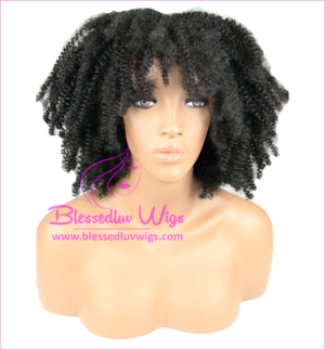 Front Lace Wig - Brazilian Kinky Curl