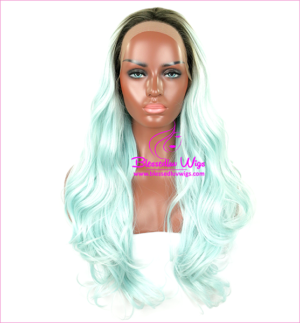 Diva Kylie Blue Wig