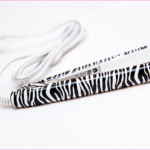 Mini Straightener - Zebra