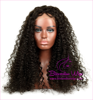 Front Lace – Brazilian Deep Curl 200%