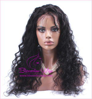 Front Lace Wig - Brazilian Water Wave